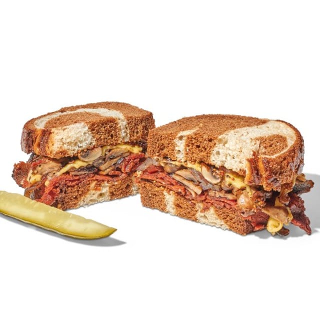 Classic Reuben.